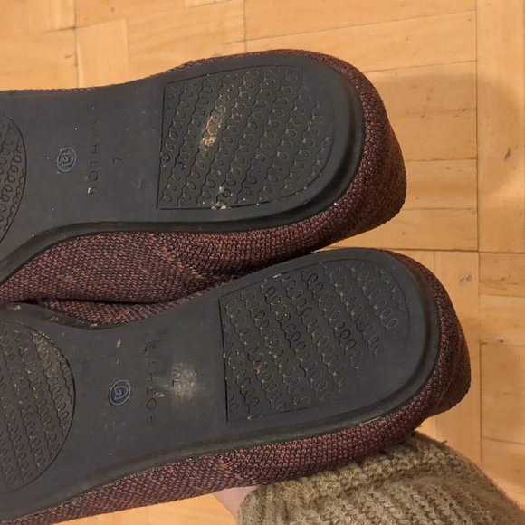 Rothy's loafers, twilight metallic, black and brown, size 7.5 - Picture 9 of 9